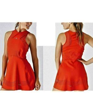 Nwt Adidas Stella McCartney Laser Tennis Dress - CORE RED - XS